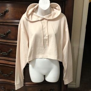Womens Adidas Hoodie Crop Top